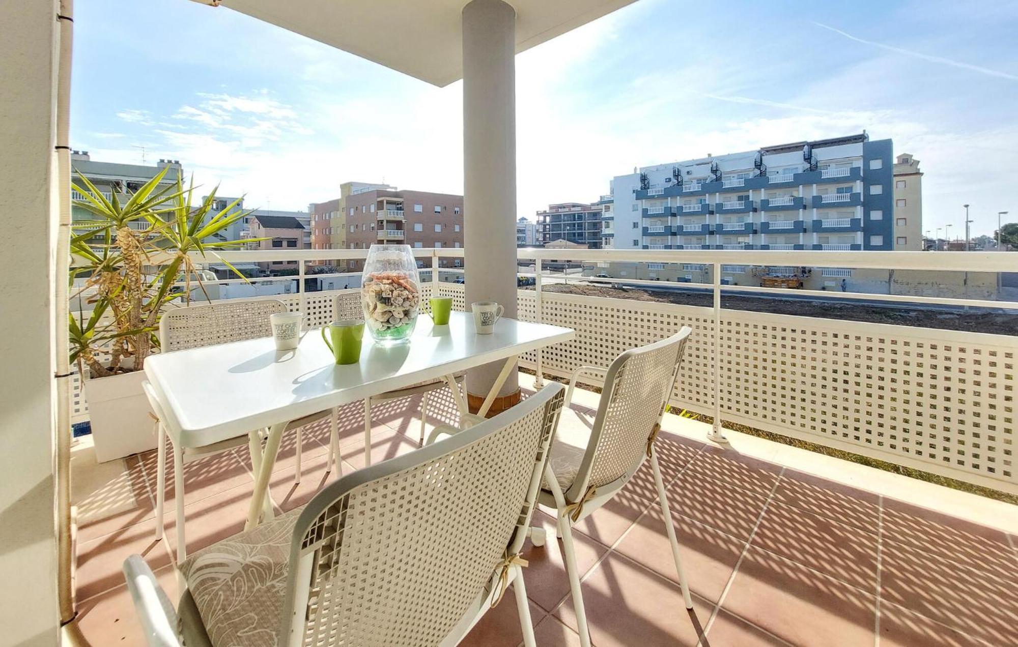 Cozy Apartment In Moncofa Playa With Kitchen Exteriör bild